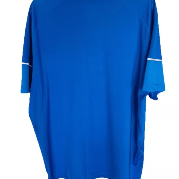 Duke Blue Devils Shirt Mens XXL Blue Nike Dri Fit Stretch Performance Polo - Picture 5 of 5